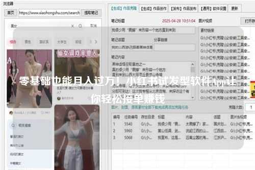 零基础也能月入过万！小红书试发型软件App让你轻松接单赚钱