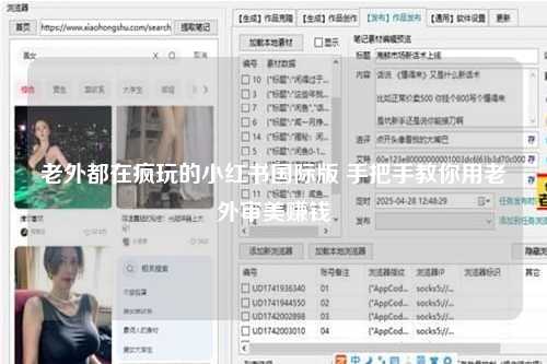 老外都在疯玩的小红书国际版 手把手教你用老外审美赚钱