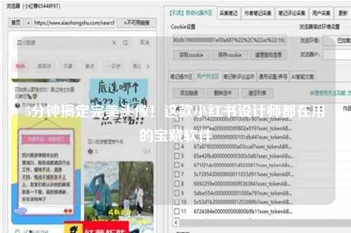 5分钟搞定完美头像！这款小红书设计师都在用的宝藏软件