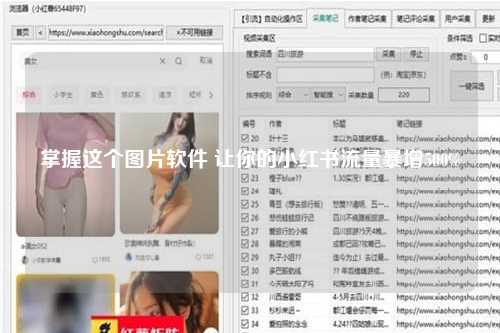 掌握这个图片软件 让你的小红书流量暴增500%